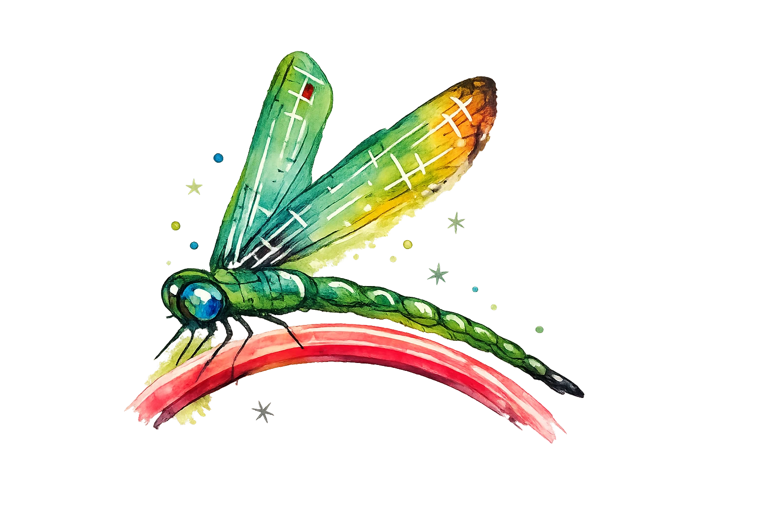 Libellen Illustration