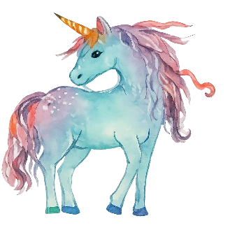 Einhorn Illustration