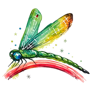 Libellen Illustration