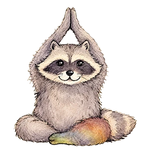 Waschbär Illustration